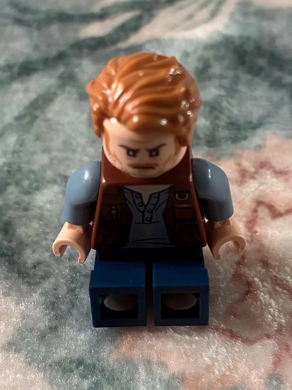 Lego x Jurassic world Owen Grady